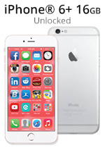 iPhone® 6 Plus 16GB - Silver (Refurbished by EB Games) (preowned)