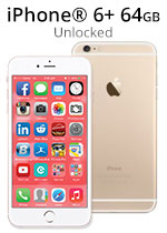 iPhone® 6 Plus 64GB - Gold (Refurbished by EB Games) (preowned)