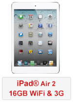 iPad® Air 2 16GB 3G - Silver (Refurbished by EB Games) (preowned)