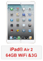iPad® Air 2 64GB 3G - Gold (Refurbished by EB Games) (preowned)