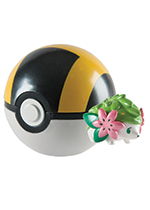 Pokemon - Shaymin (Land form) & Ultra Ball Clip N Carry Mythical Poke Ball Set