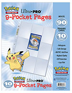 Pokemon Trading Card Game - 9-Pocket Trading Card Page Pack