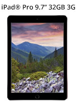iPad® Pro 9.7-inch 32G WiFi & 3G - Space Grey (preowned)