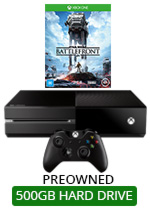 500GB Xbox One Console (Refurbished by EB Games) + 1 Game (preowned)