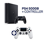 New-Look PlayStation 4 500GB Black Console + Extra Controller
