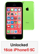 ... iPhoneÂ® 5C 16GB - Unlocked Green (Refurbished by EB Games) (preowned